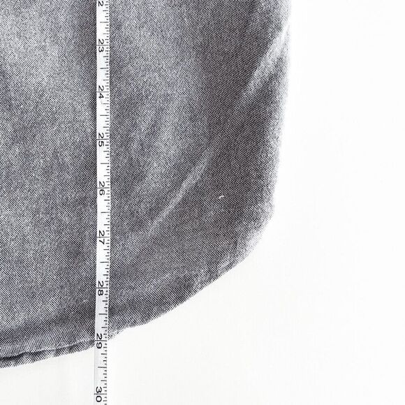 Quiksilver Mens Short Sleeve Button-Down Shirt Gray Size XL - Picture 7 of 7